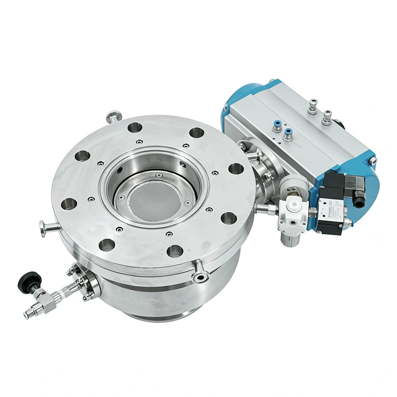 Sanitary Inflatable Seal Segmented Ball Valve